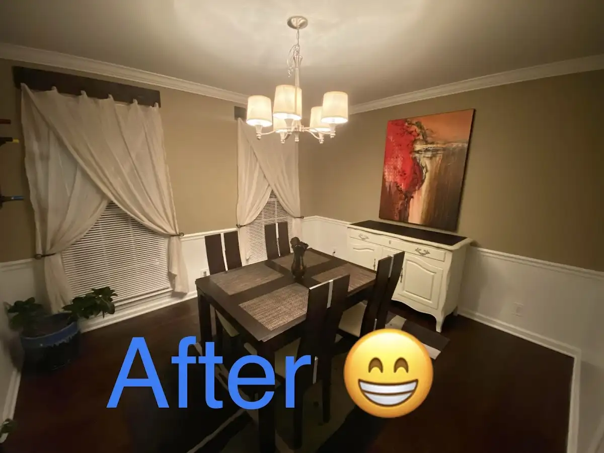 Professional dining room restoration after water damage in Landover