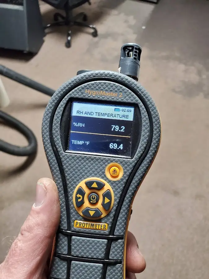Moisture meter humidity assessment for Fire & Smoke Damage Restoration in Landover